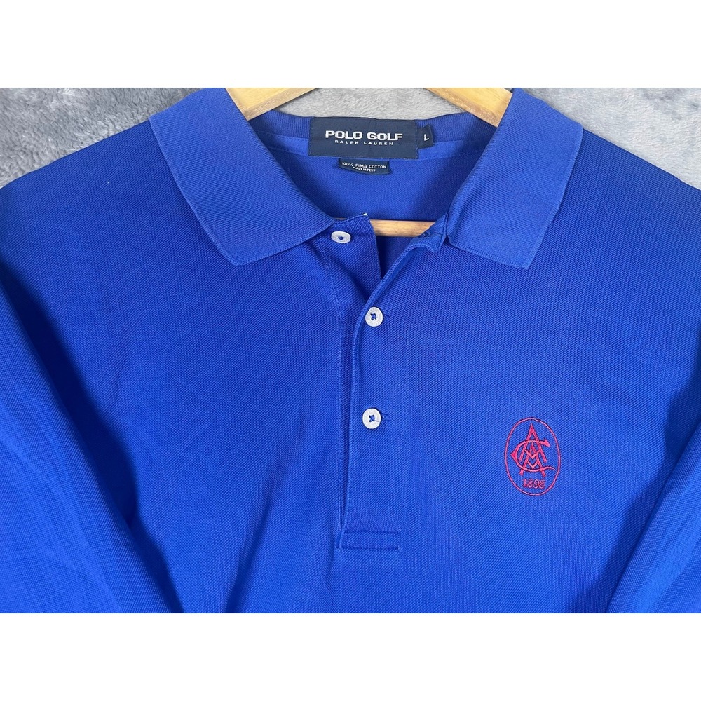 Polo Golf Ralph Lauren Atlanta Athletic Club Mens Large Short Sleeve Polo Shirt
